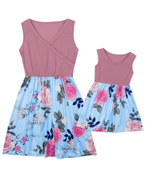 Robe mère fils printemps et été