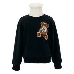 Sweat famille ours noir