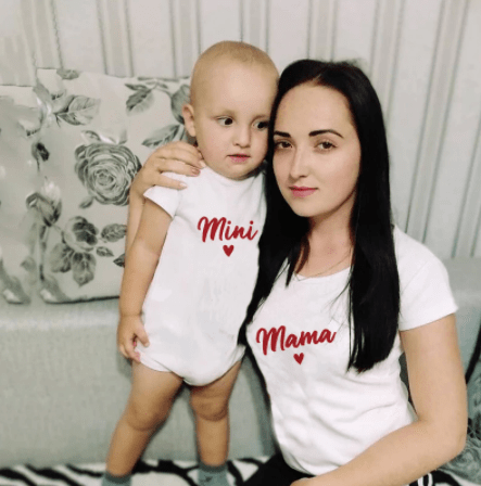 Tee shirt et body mère fils mon mini moi