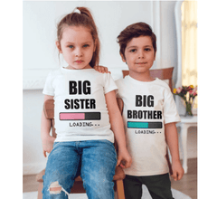 Tee shirt frère et soeur annonce grossesse