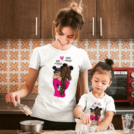 Tee shirt maman et moi