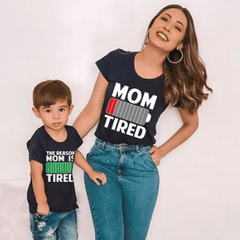 Tee shirt mère fils batterie