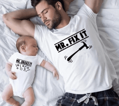 Tee shirt père fille bêtises