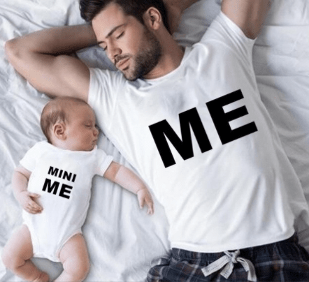 Tee shirt père fils mon mini moi