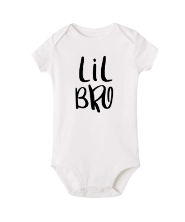 Tee shirt petits frères blanc