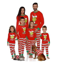 Pyjama noël famille monstre